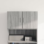 vidaXL Armoire murale sonoma gris 70x42 5x40 cm bois d'ingénierie