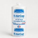 6 rouleaux de film papier bulle tricouche Aircap largeur 100 cm x longueur 100 mètres