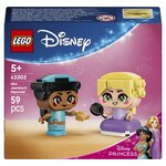43303 Jasmine et Raiponce miniatures ® Disney Princess