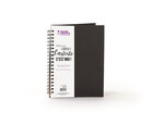 Carnet Couverture noir Intérieur Papier kraft 24 cm