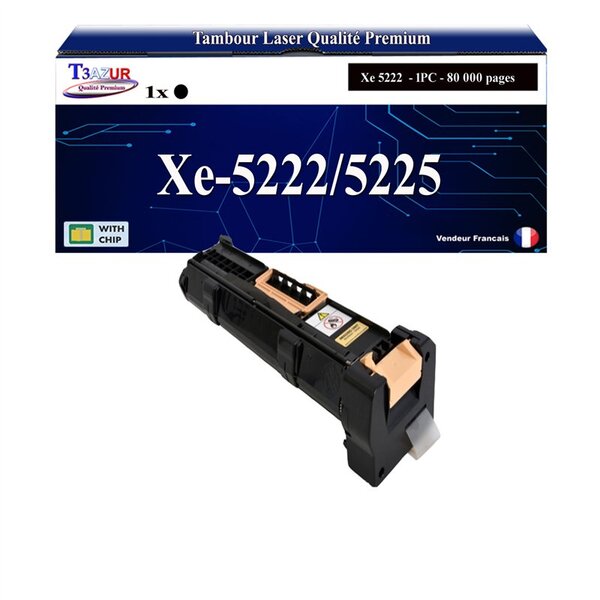 T3AZUR -Toner compatible avec Xerox WorkCentre 5222 5225 5230 (106R01306) - Noir