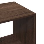 vidaXL Garde-robe Chêne marron 80x40x110 cm Bois d'ingénierie