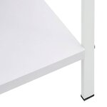 vidaXL Bibliothèque à 5 niveaux noir 60x27 6x158 5cm bois d'ingénierie