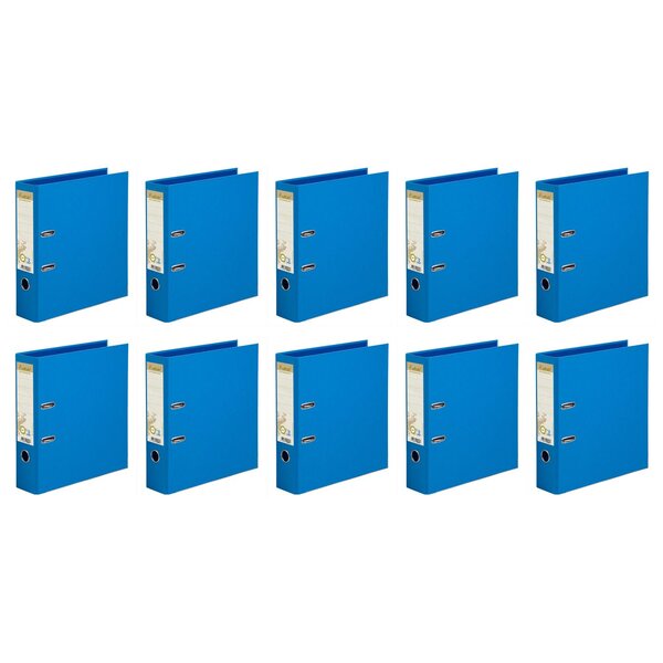 Classeur à levier D80mm Prem'Touch FOREVER Bleu x 10 EXACOMPTA