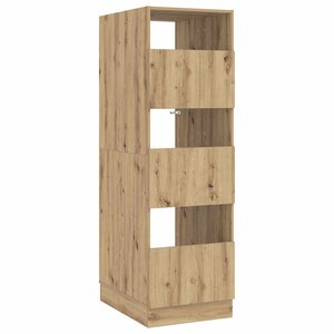vidaXL Armoire à Laver avec stockage Chêne artisanal Bois d'ingénierie
