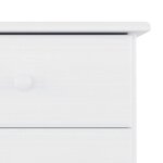 vidaXL Buffet ALTA blanc 77x35x73 cm bois massif de pin