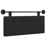 vidaXL Tête de lit suspendue tissu