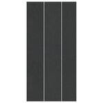 vidaXL Couverture de piscine rectangulaire Noire PVC 750 x 372 cm