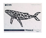 Puzzle déco minimaliste Baleine