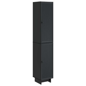 vidaXL Ensemble de Meubles 2 Pièces Noir 34 5 x 33 x 90 cm