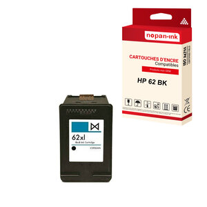 Nopan-ink - x1 cartouche hp 62 xl 62xl compatible