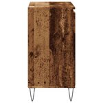 vidaXL Buffet vieux bois 104x35x70 cm bois d’ingénierie