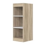 SACHA petite bibliotheque  finition chene du bocage 33x38x90cm