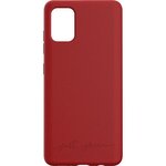 JUST GREEN Coque Bio pour Galaxy A51 Rouge