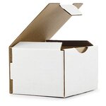 Boîte carton blanche d'expédition rajapost 12x10x8 cm (lot de 50)