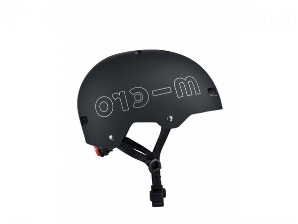 Casque Noir mat - Nouvelle gamme - boucle magnétique / lumière LED intégrée - Taille L