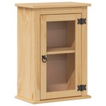 vidaXL Ensemble de meubles salle de bain 3 Pièces Corona bois pin massif