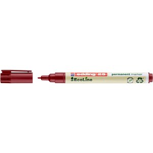 Marqueur Permanent 25 Ecoline rouge 1 mm EDDING