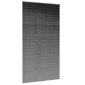 VidaXL Rideau anti-insectes gris foncé 120x220 cm bambou