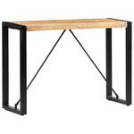 vidaXL Table console 110x35x76 cm Bois de manguier massif