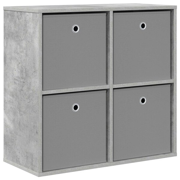 vidaXL Buffet Gris béton 68 5 x 32 x 67 cm