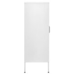 vidaXL Armoire de rangement Blanc 80x35x101 5 cm Acier
