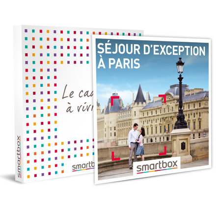 SMARTBOX - Coffret Cadeau - Séjour d'exception à Paris - 2 séjours en hôtels 4* à Paris