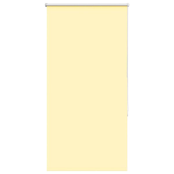 vidaXL Store enrouleur occultant jaune largeur du tissu 60 7 cm