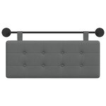 vidaXL Tête de lit suspendue tissu
