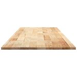 vidaXL Plan de travail de cuisine bois de chêne massif rectangulaire