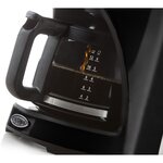 BORETTI B410 Cafetiere programmable - 1000W - 1,5 L : 12 tasses - Noir