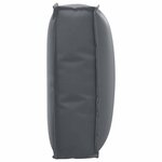 vidaXL Coussin de palette pour dossier anthracite 50 x 40 x 12 cm  tissu Oxford