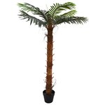 vidaXL Arbre Cocuspalm artificiel Vert 70 x 18 x 140 cm