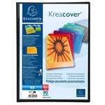 Porte-vues PP A4 180 vues KREACOVER ass. EXACOMPTA