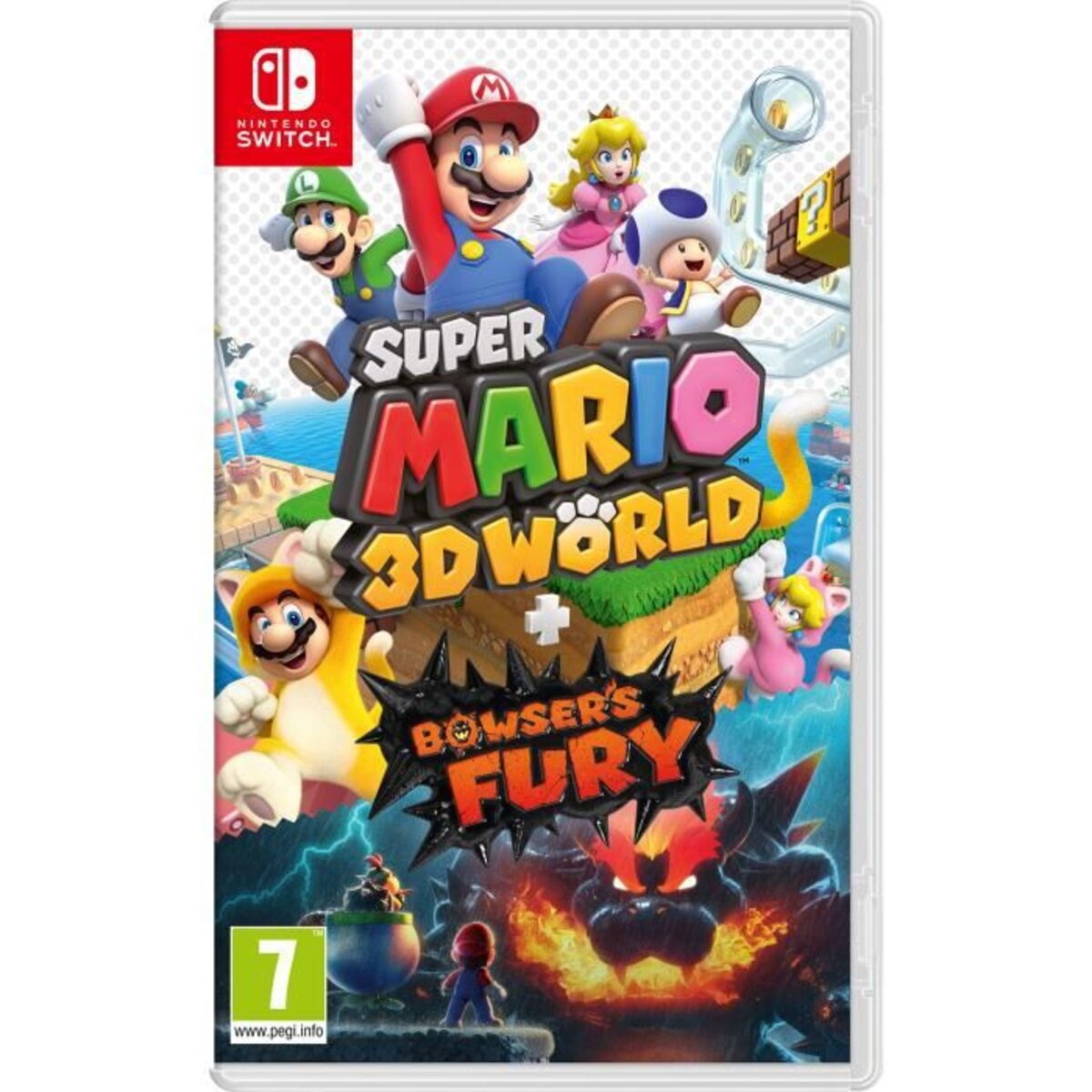 Super Mario 3D World + Bowser's Fury - Jeu Nintendo Swicth