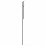 vidaXL Tête de lit Gris Sonoma 100 cm Bois d'ingénierie