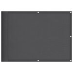 vidaXL Écran de balcon anthracite 75x800 cm 100  polyester oxford