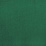 vidaXL Chaises à manger lot de 2 Vert foncé Velours