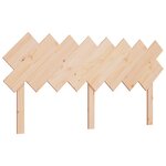 vidaXL Tête de lit 159 5x3x80 5 cm Bois massif de pin