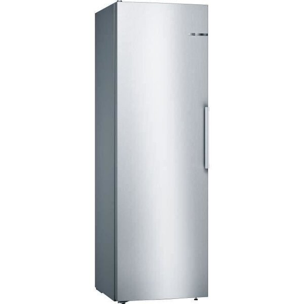 Bosch ksv36vlep - réfrigérateur 1 porte - 346 l - froid statique - l 60 x h 186 cm - inox côtés silver