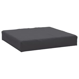 vidaXL Coussin de palette anthracite 60x60x6 cm tissu oxford
