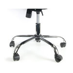 Q-connect chaise direction - Repose-tête ajustable - Max. supporte 130kg - Noir