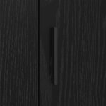 vidaXL Buffet Chêne noir 40 x 33 x 70 cm Bois d'ingénierie