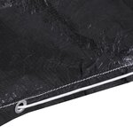 vidaXL Housses de salon de jardin 2 Pièces 12 œillets 325x205x70 cm