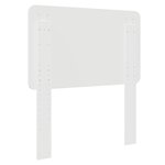 vidaXL Tête de lit Blanc Brillant 80 cm Bois d'ingénierie