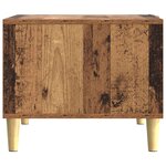 vidaXL Table basse Bois ancien 90 x 50 x 40 cm Bois d'ingénierie