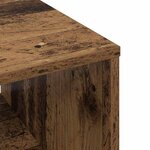 vidaXL Table basse Bois ancien 60 x 50 x 40 cm Bois d'ingénierie