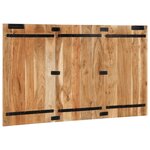 vidaXL Tête de lit 140 cm bois d'acacia massif