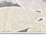 Vidaxl tapis gris 140x200 cm pp