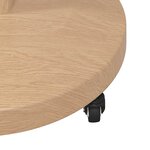 vidaXL Socles de parasol d'extérieur Bois clair 48 x 48 x 32.5 cm